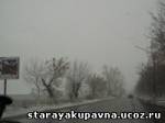 Старая Купавна - Из-за снегопада в Подмосковье образовались многокилометровые пробки