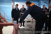 Старая Купавна - Губернатор дал пуск обновленной насосной станции в Ногинском районе