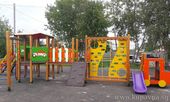 Старая Купавна - Детская площадка по программе губернатора в Рыбхозе