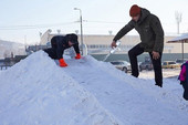 Старая Купавна - Жителям Московской области запретили делать горки во дворах