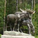 Памятник "Лоси", Старая Купавна